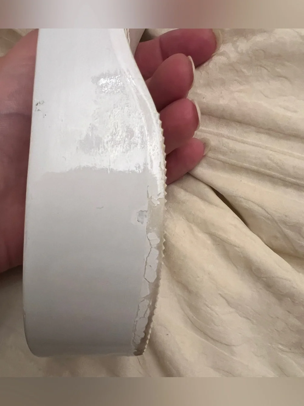 DR. SCHOLL’s white sandals 9